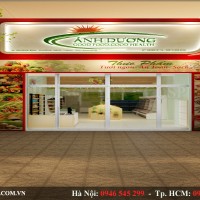 Thiết kế shop thực phẩm - Đắk Nông – Anh Dũng